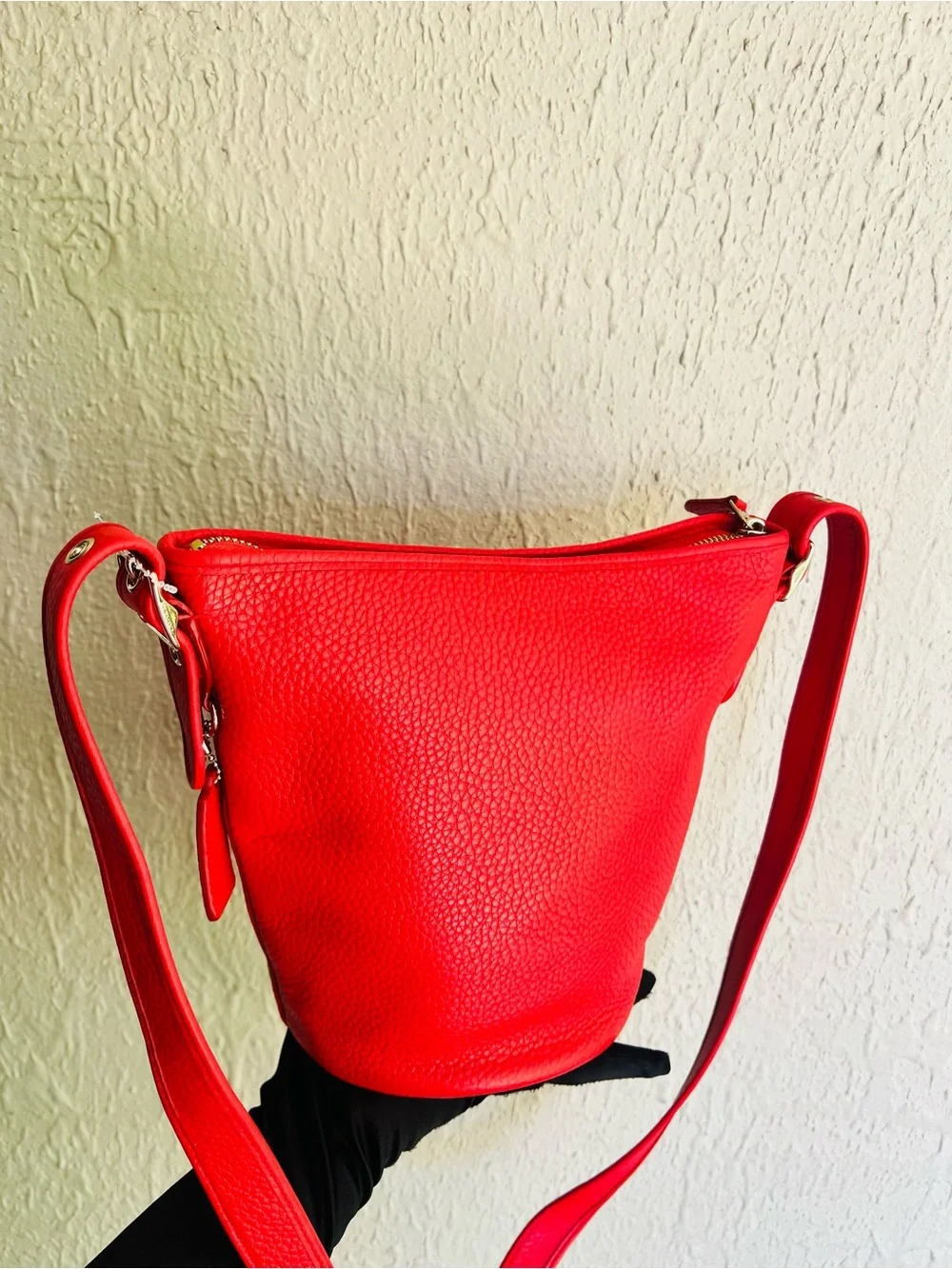 Coach pebbled leather
